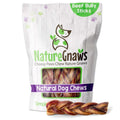 Braided Bully Sticks for Dogs Natural Beef Bones V882423