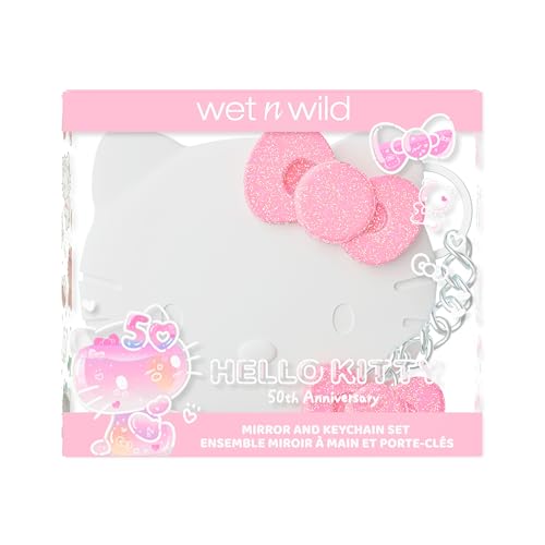Hello Kitty Mirror & Pink Bow Keychain Duo Y417039