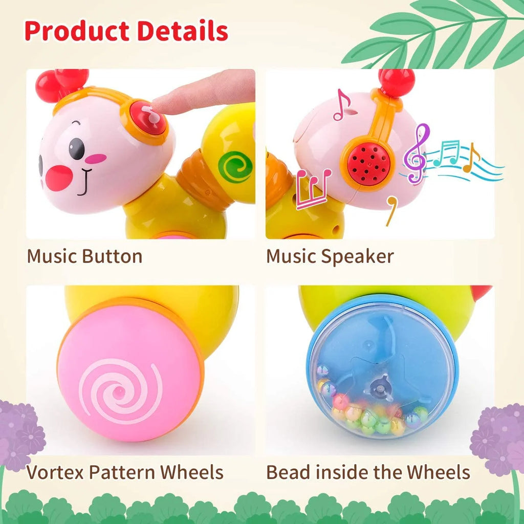 Infant Musical Crawling Toy with Light Up U81598