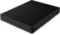 Queen Black Mattress Box Spring with Metal Foundation I831787