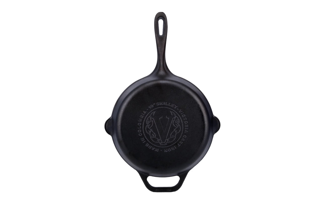 10-Inch Seasoned Cast Iron Skillet F99792