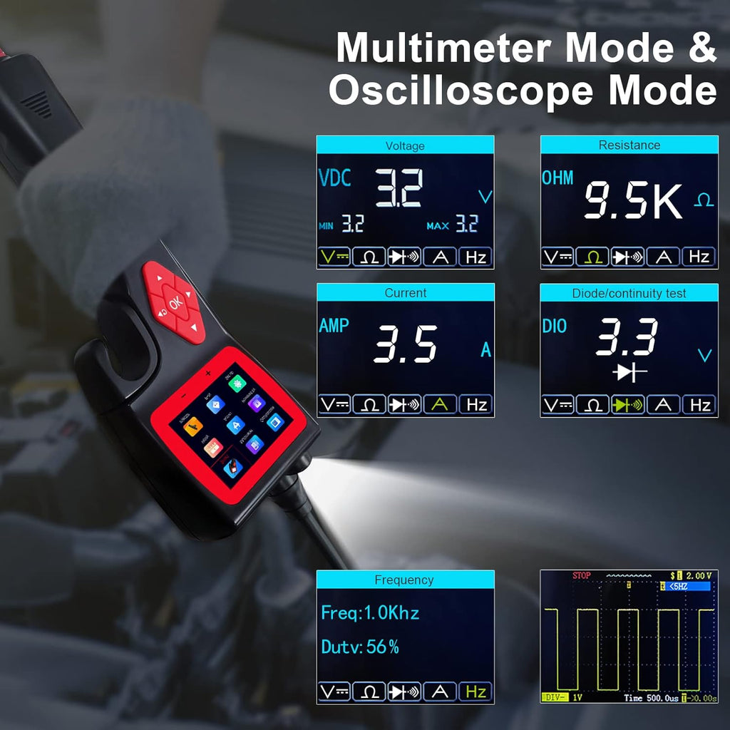 Circuit Tester Automotive 9~30V Electrical Tester with Multimeter Tester/Relay Tester Z480283
