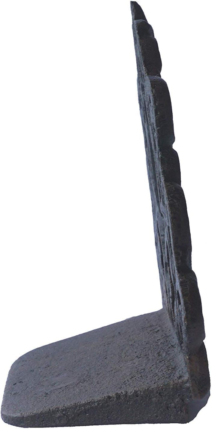 Antique Black Cast Iron Door Stop (2 Piece) I152
