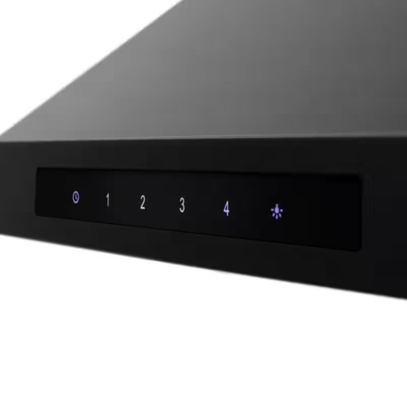 Black Stainless Steel 30 in. 400 CFM Convertible Wall Mount Range Hood R883502
