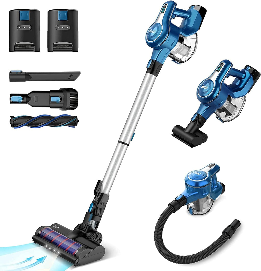 Cordless Stick Vacuum Cleaner with 2 Batteries Y71653