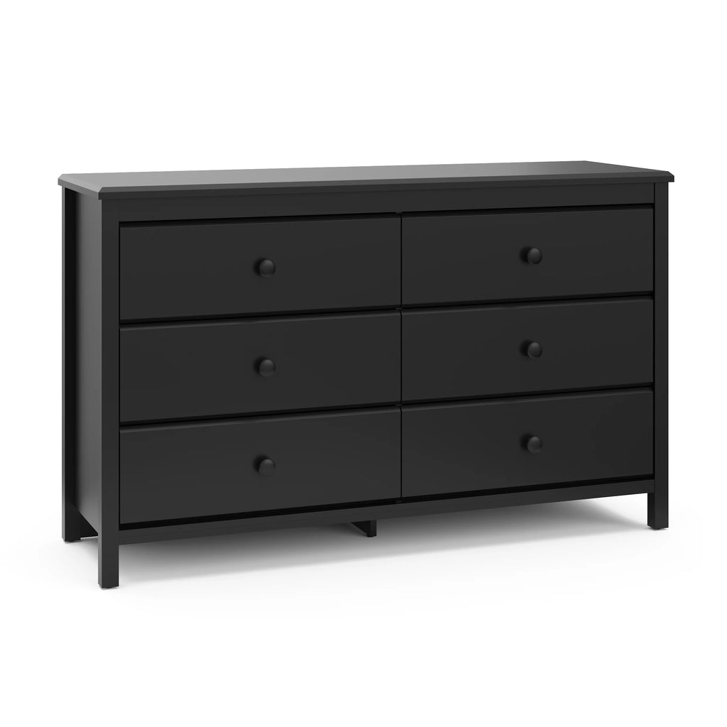 White 6 Drawer Double Dresser Z413274