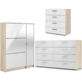 3 Piece Furniture Set with Dresser Shoe Cabinet & Chest W6416