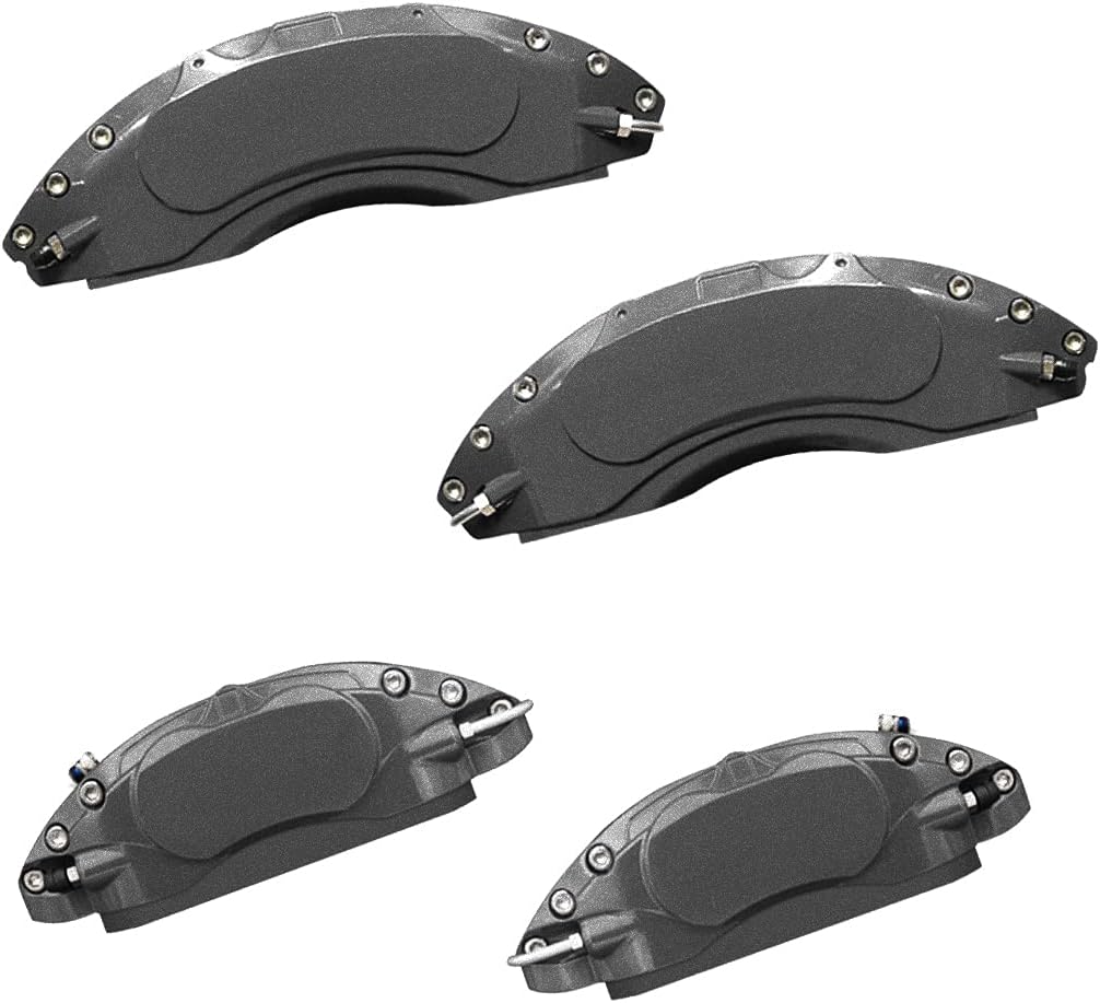 Aluminum Red Caliper Covers Front Double Piston R414