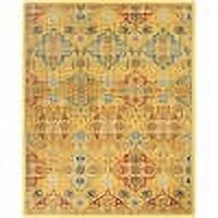 Yellow Multicolor Area Rug W936327