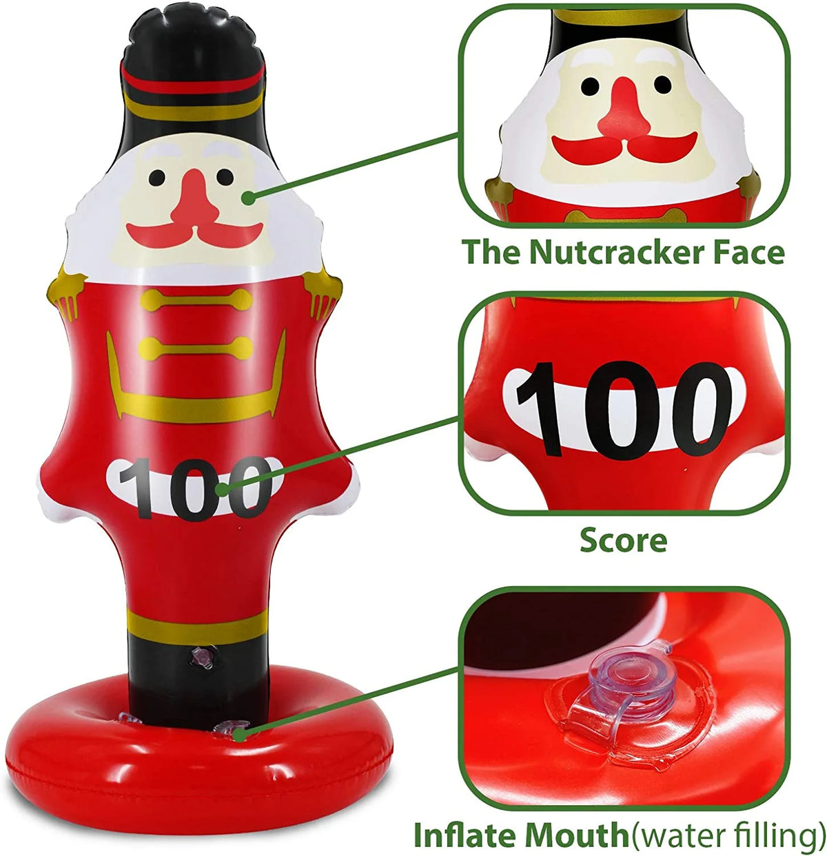 Inflatable Ring Toss Games Christmas Party Toys W44053