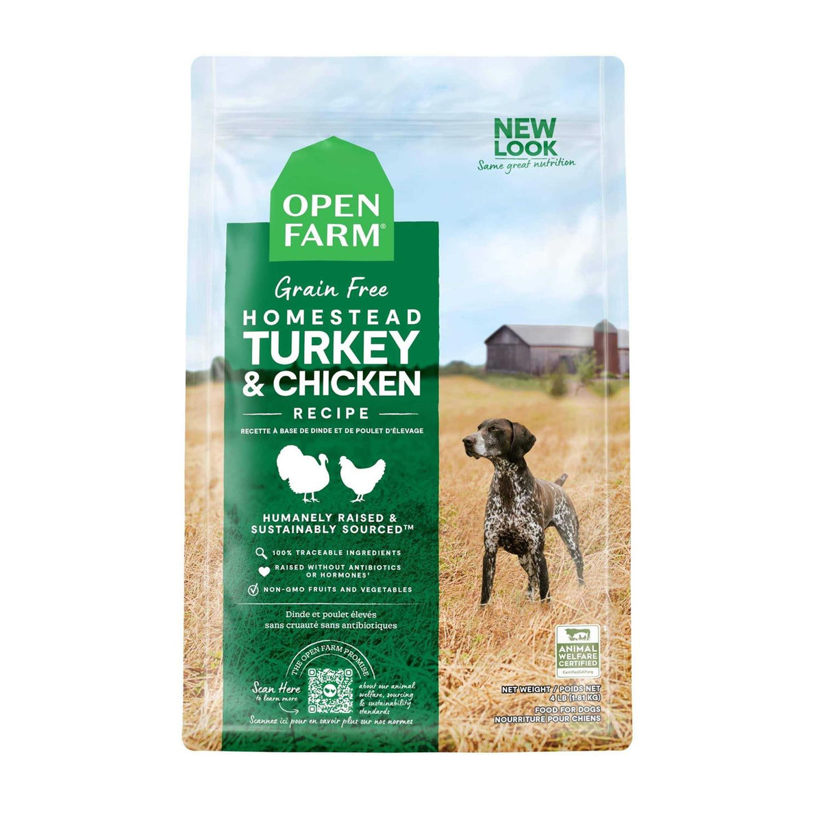 Grain Free Turkey & Chicken Dry Dog Food P8152
