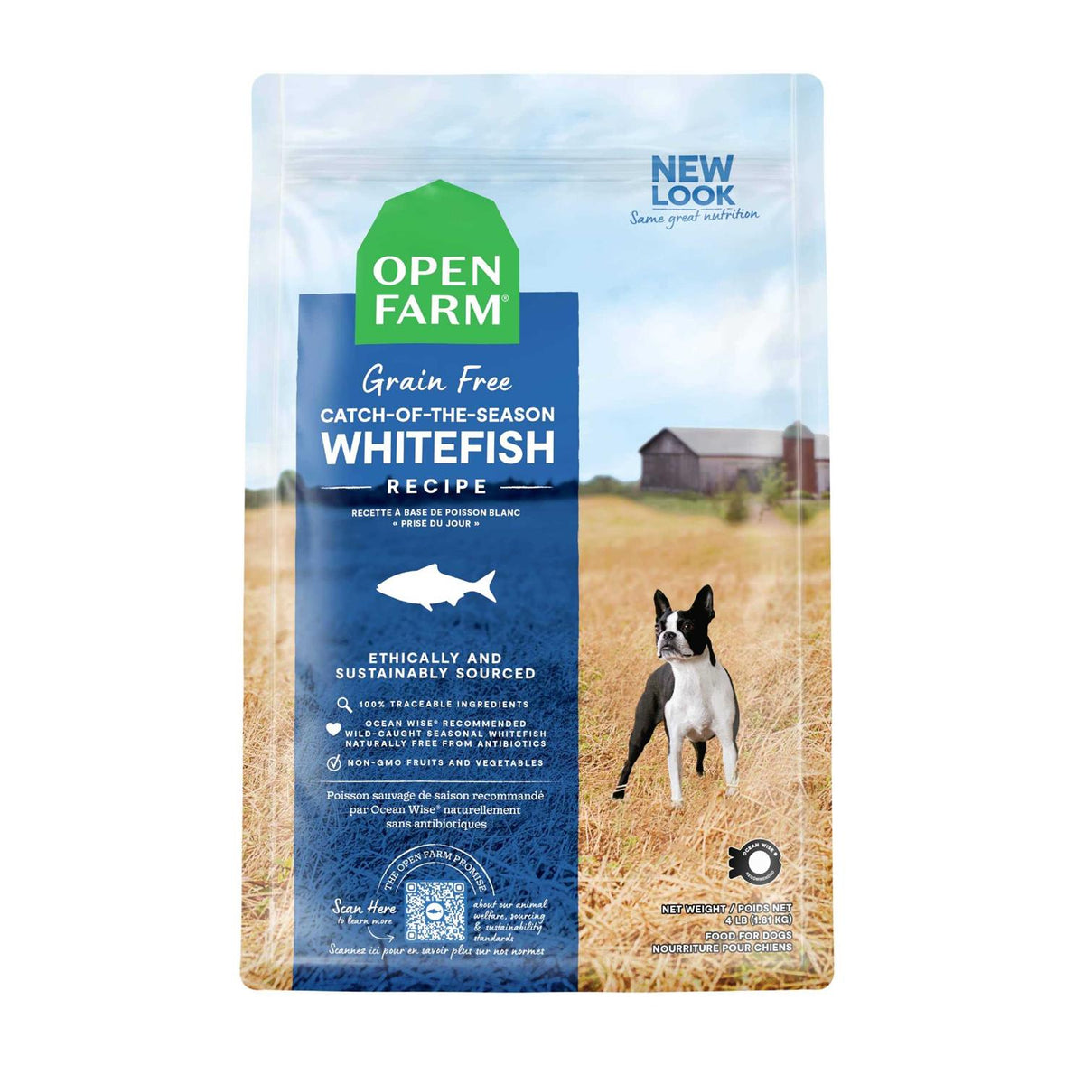 Grain Free Whitefish Dry Dog Food G185