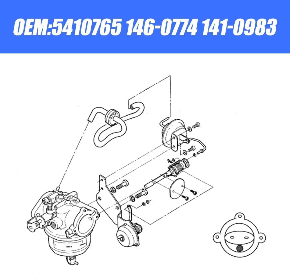 RV Carburetor Kit Pack of 2 M139