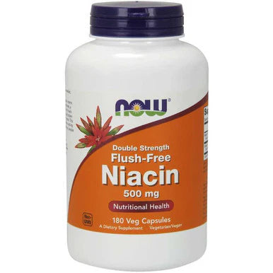 Niacin 500mg Double Strength Flush-Free 180vc T634
