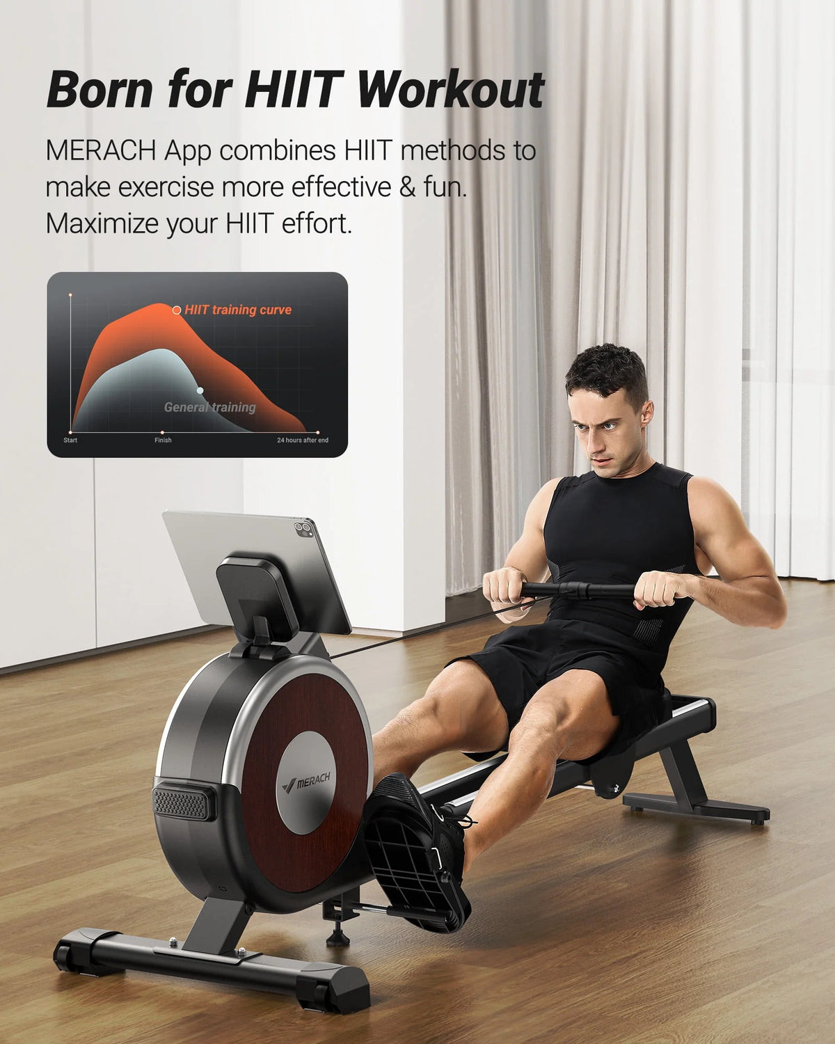 Quiet Magnetic Rower J719