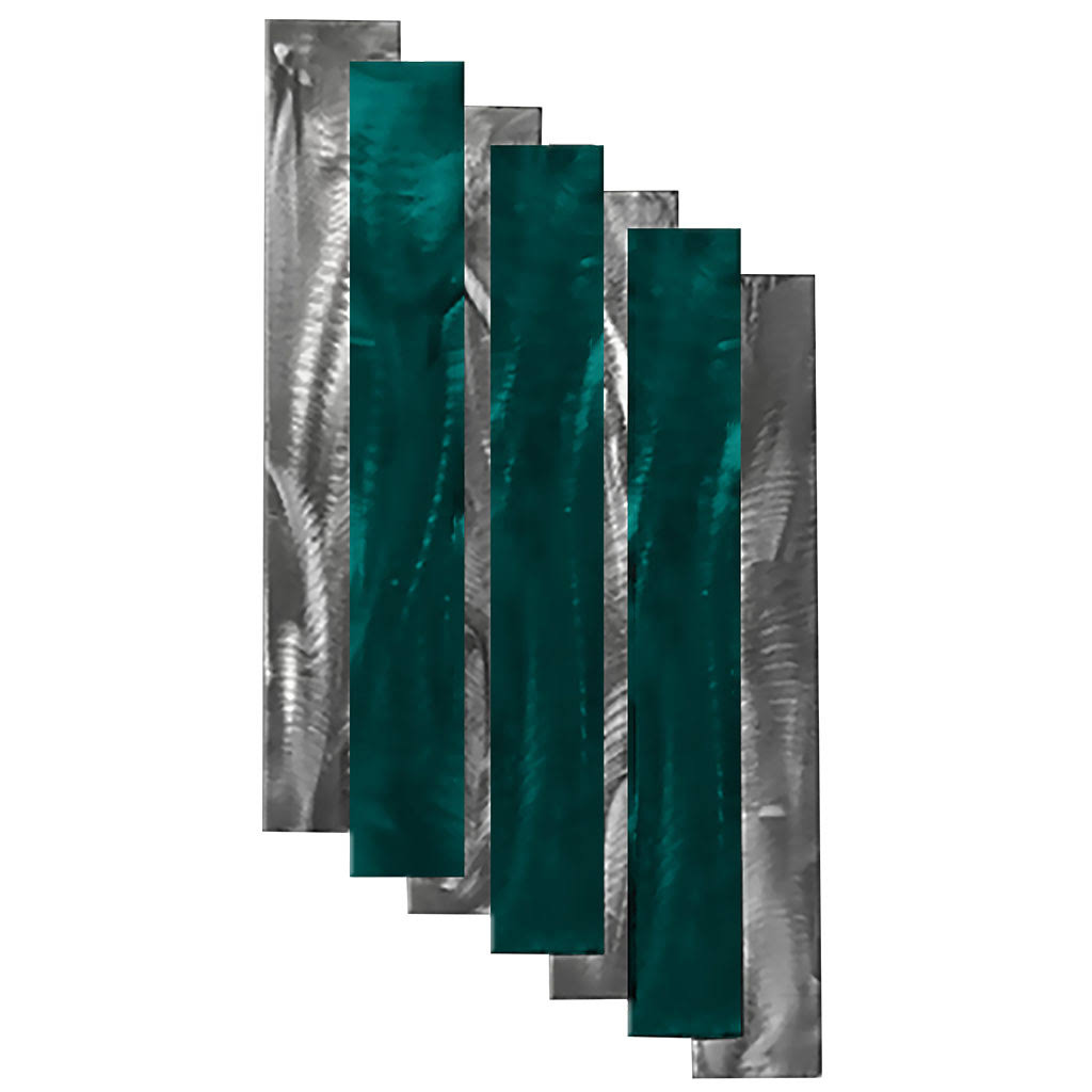 Candy Teal (Blue) Stairs Wall Decor O42206