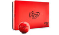 Neon Red Golf Balls, 12 Pack W137815