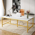 63 Inches Large Computer Desk with Thicken Frame E904
