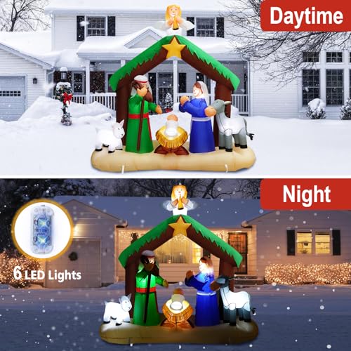 10FT Pink Inflatable Nutcracker with Built-in LED A591