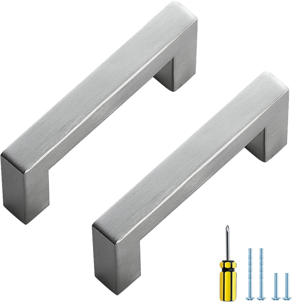 30 Pack 3 Inch Brushed Nickel Cabinet Handles U3507