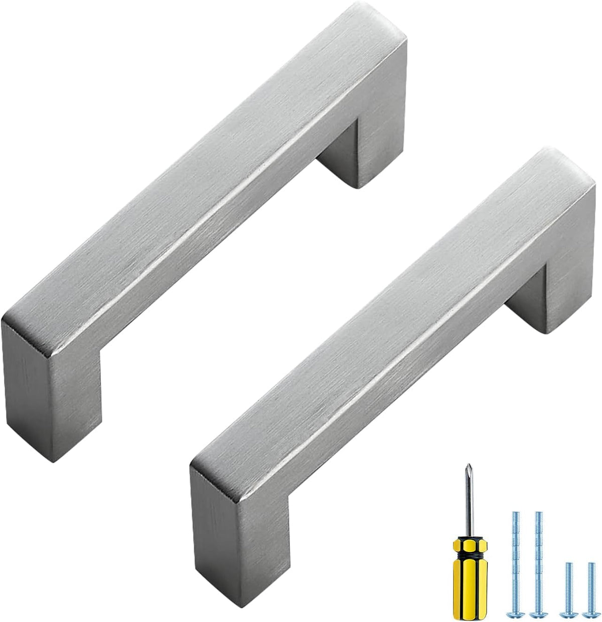 30 Pack 3 Inch Brushed Nickel Cabinet Handles U3507