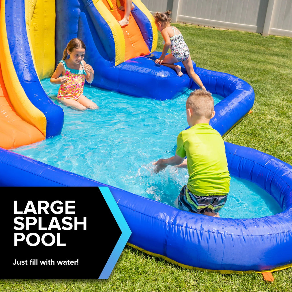 Inflatable Water Slide with Heavy Duty Blower W767