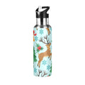 Stainless Steel Insulated Water Bottle with Straw Lid P193