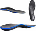 High Arch Support Carbon Fiber PU Insoles with PORON Heel Cushion O5619