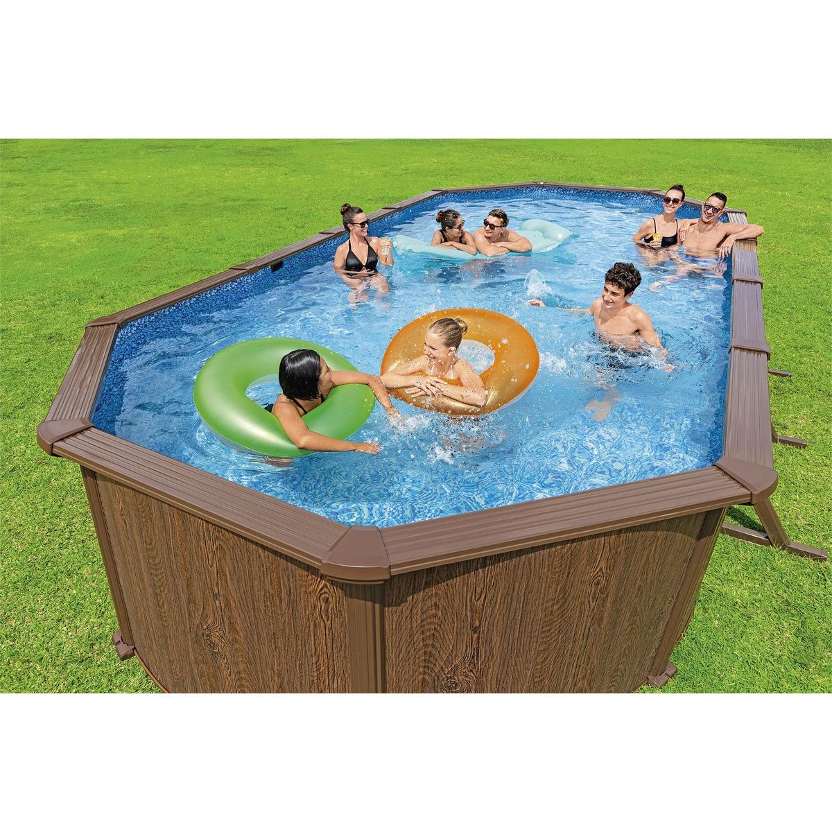 18' x 52 Above Ground Swimming Pool Set L433366