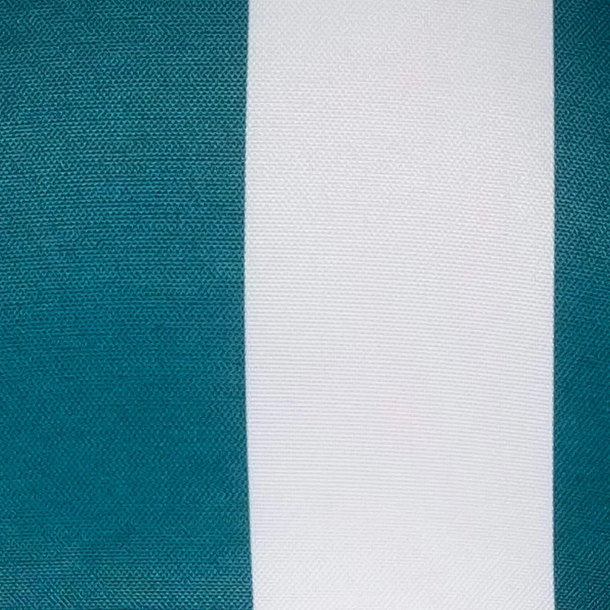 Green and White Striped Square Outdoor Chair Cushions 4 Pack H211