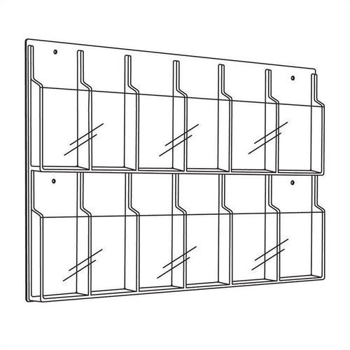 12 Pamphlet Display N487