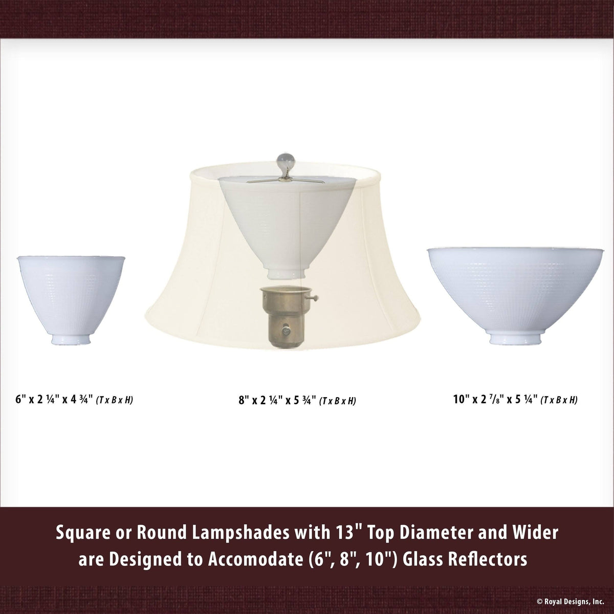Black Lamp Shade, 6 x 12 x 10.25 X30652