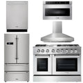 48 Dual Fuel Range, Range Hood, Refrigerator, Dishwasher, Microwave X3847
