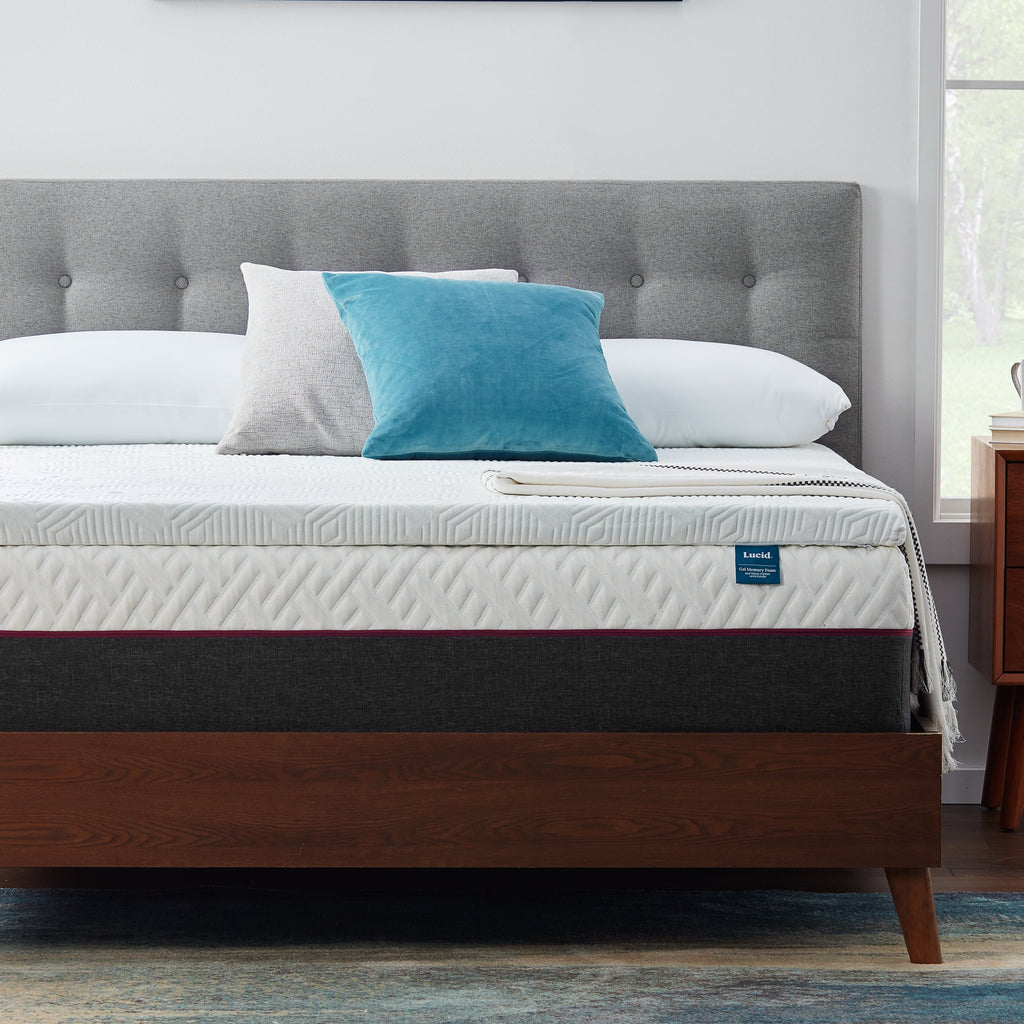 2" Cooling Gel Memory Foam Mattress Topper with Cover, Full N667031
