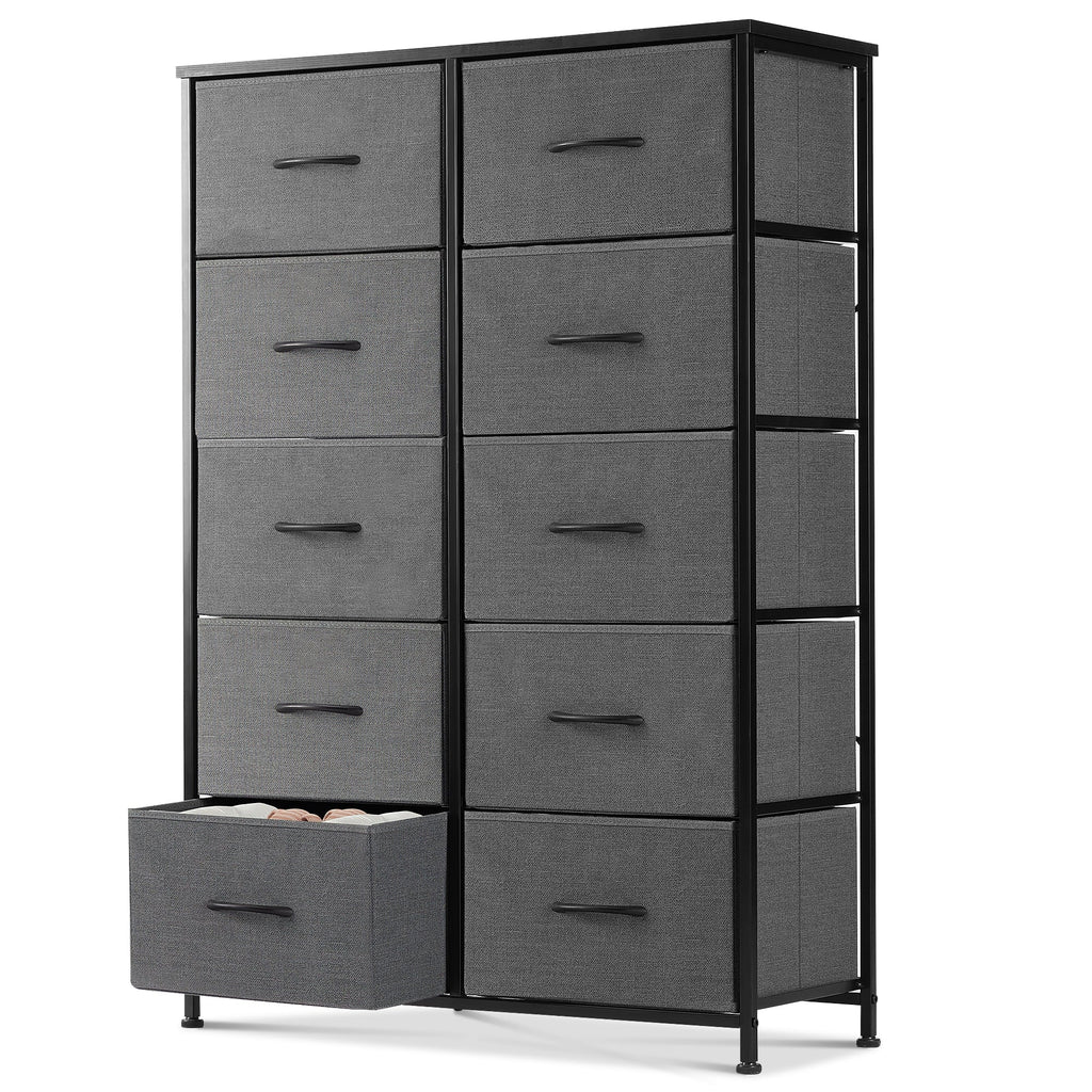 5 Drawer Dresser with Wood Top F648583