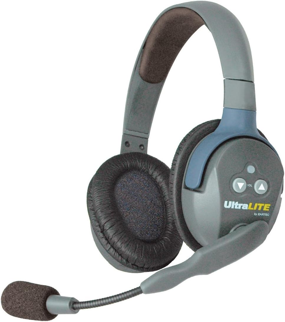 5 Person Wireless Communication Headset System with HUB Mini Base Transceiver S508387