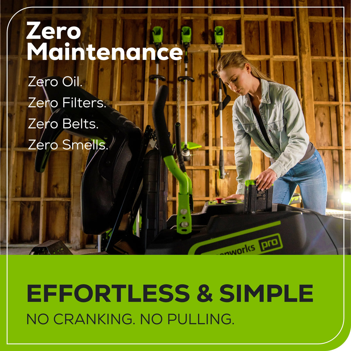 60V 42” Cordless Battery Zero Turn Riding Lawn Mower with 8Ah Batteries G568