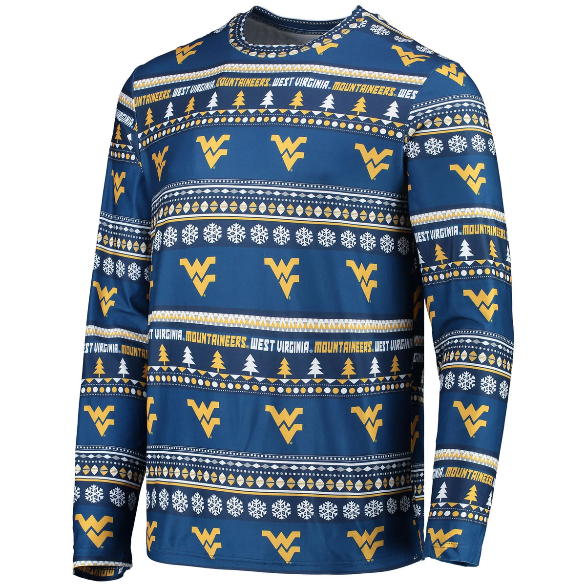Navy Long Sleeve T-Shirt and Pants Sleep Set O537398