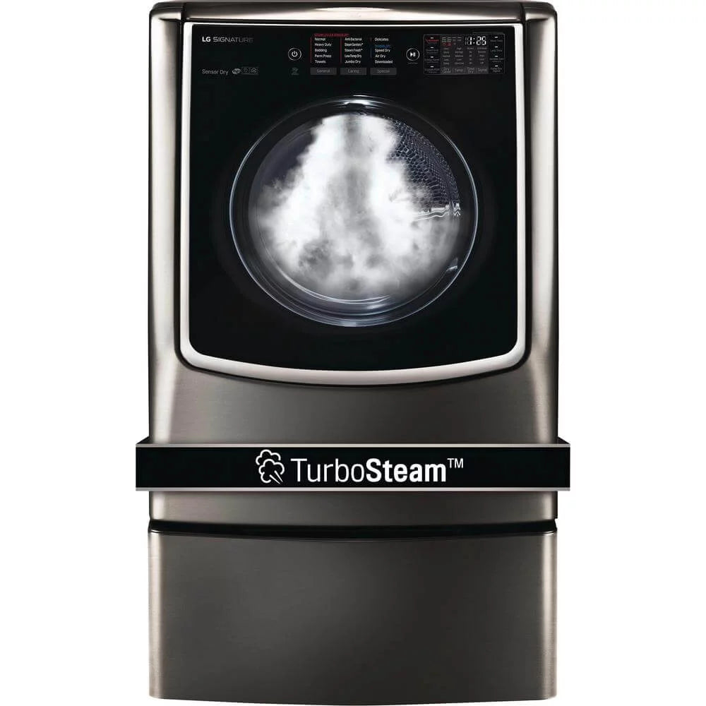 Black Stainless Steel Gas Dryer N233423