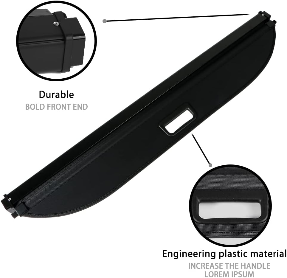 Cargo Rear Retractable Trunk Cover Pack of 2 G694378