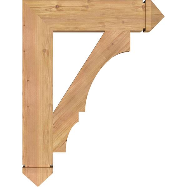 Western Red Cedar Smooth Bracket T5728
