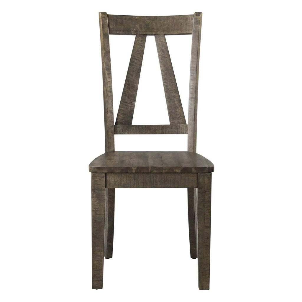 Wooden Side Chair Set I650786